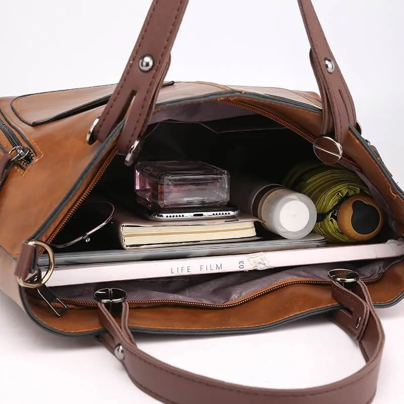 Sabine - Leather shoulder bag