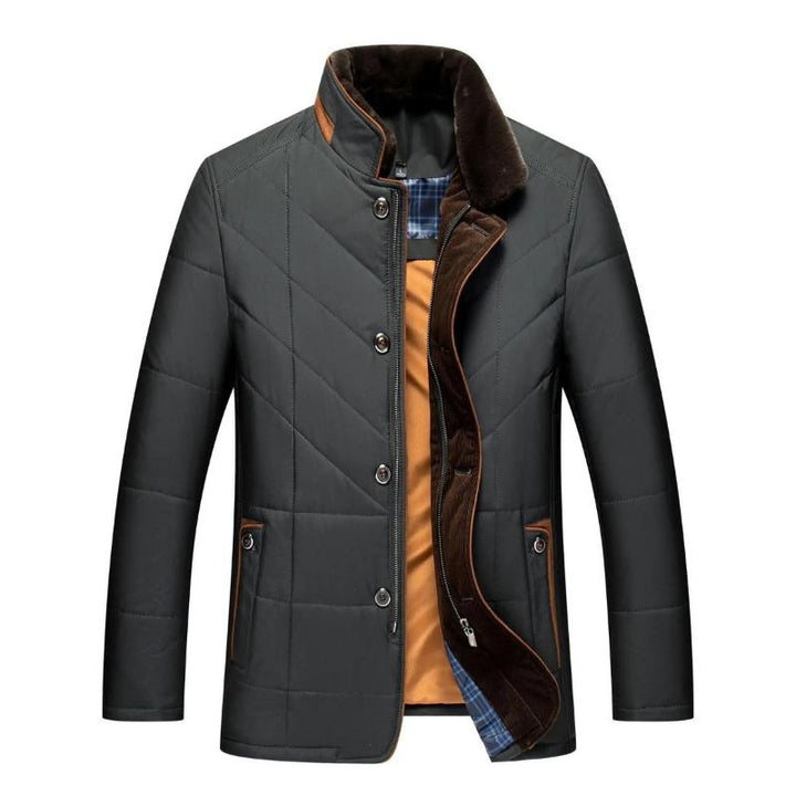 Clive | Men's stand collar winter jacket