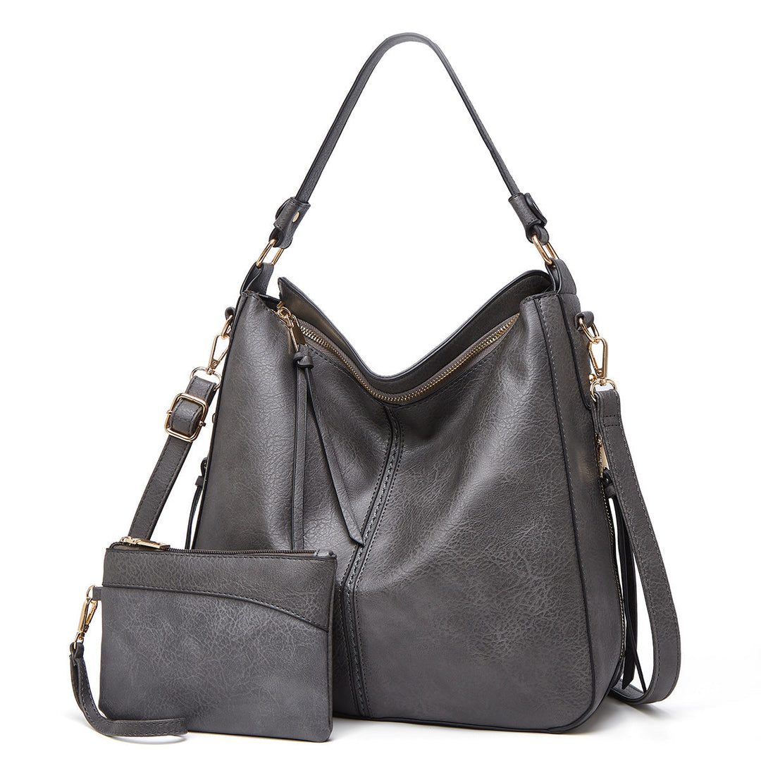 Vera™ - Elegant large capacity leather bag