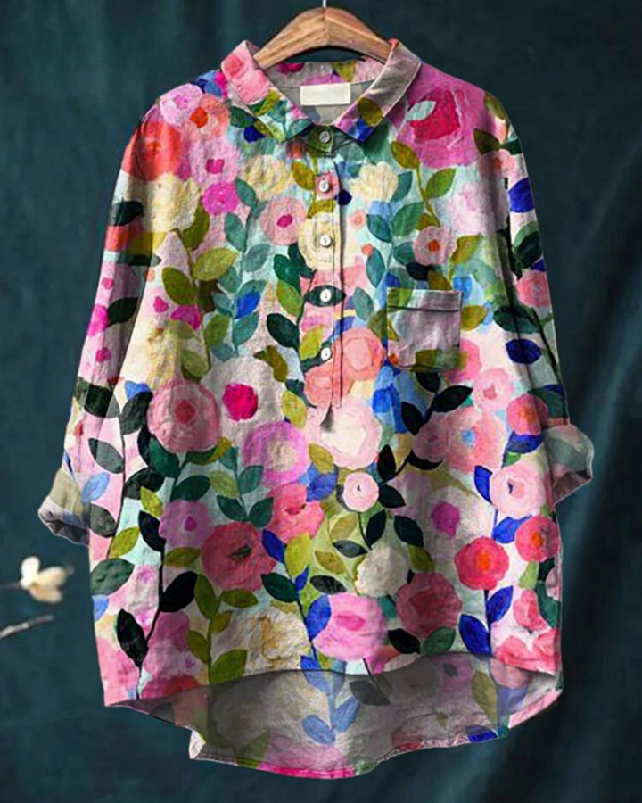 Violet™ | Blouse with floral print