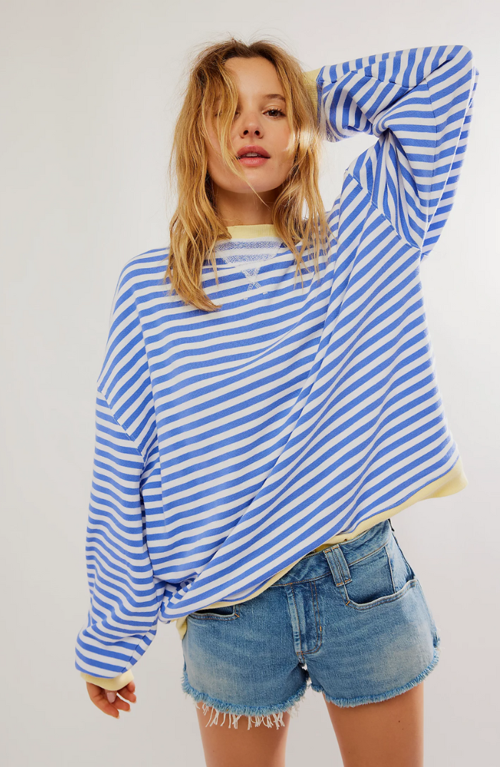 Melissa | Striped oversized sweater