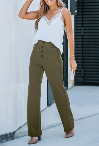 💥Sale 49% Off🔥 Casual High-Waisted Stretch Pants for Women