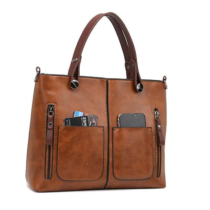 Sabine - Leather shoulder bag