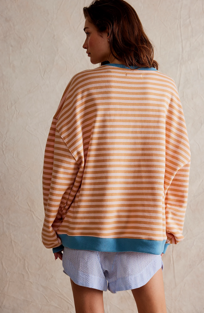 Melissa | Striped oversized sweater