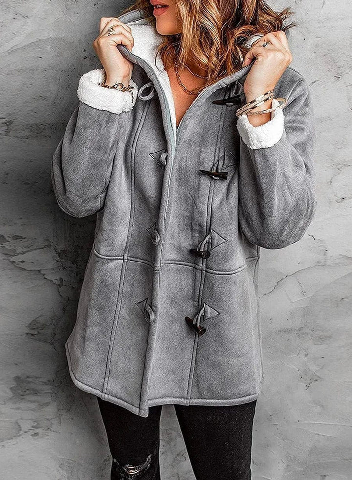 Avery™ | Hooded Cashmere Coat