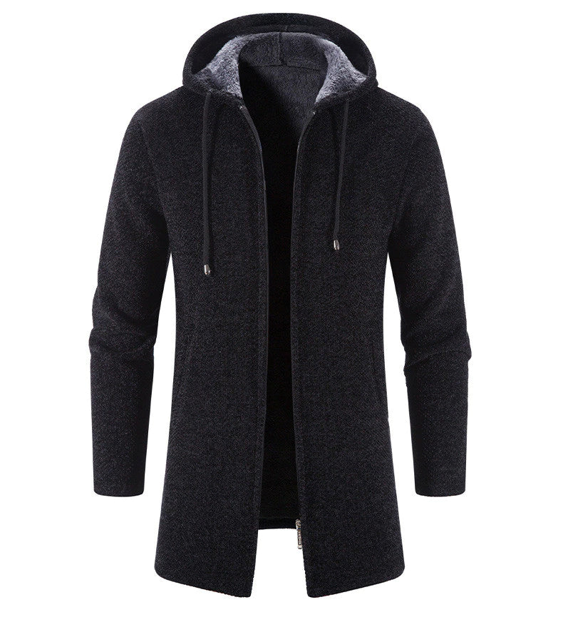 Levi - Hooded men's coat