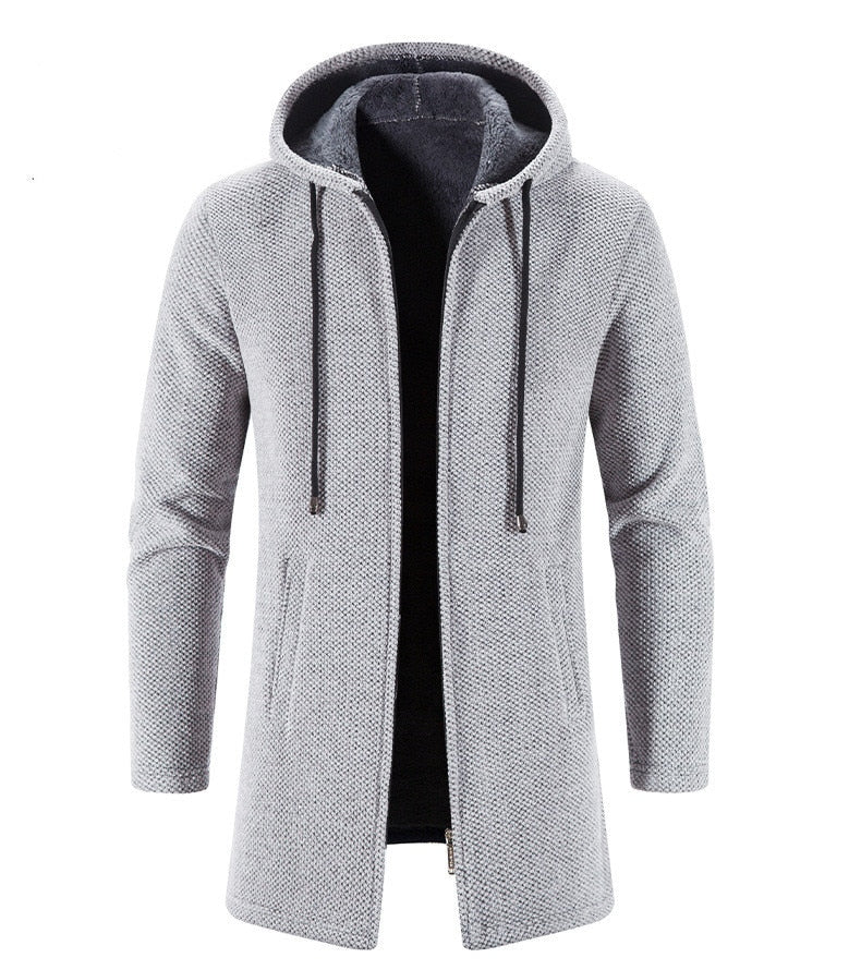 Levi - Hooded men's coat