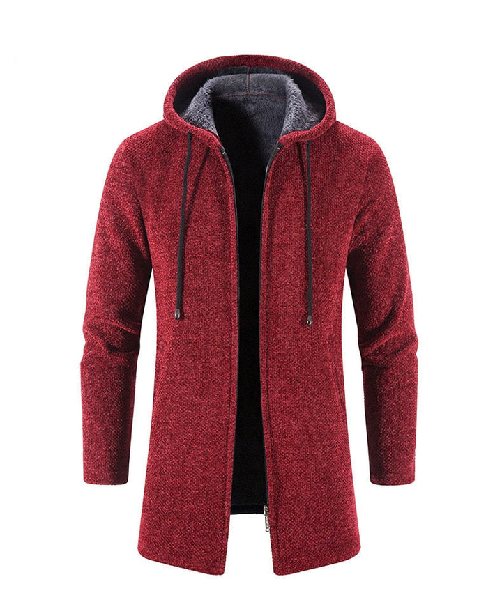 Levi - Hooded men's coat