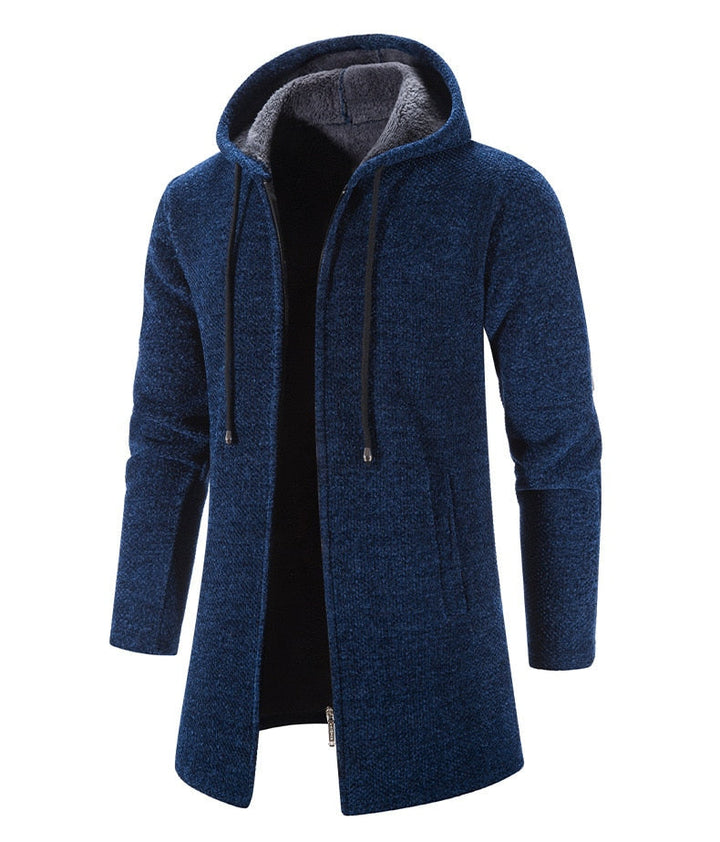 Levi - Hooded men's coat