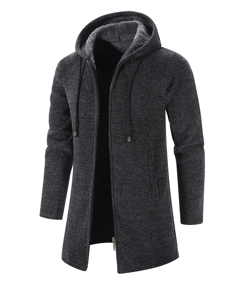 Levi - Hooded men's coat