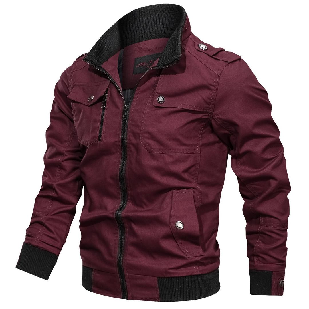 Edgar - Casual cargo combat winter jacket