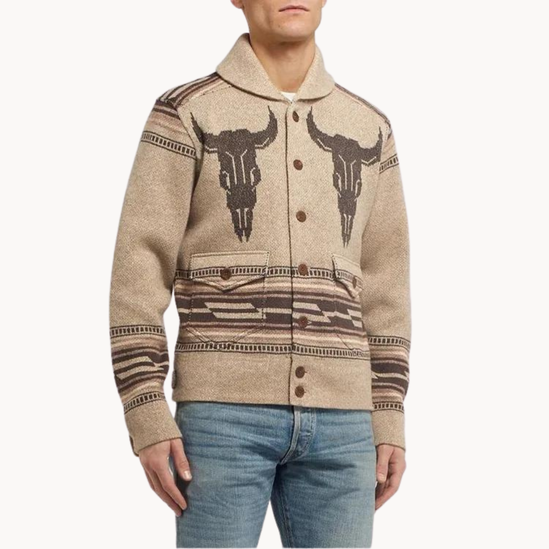 Dalton - Frontier Wool Cardigan