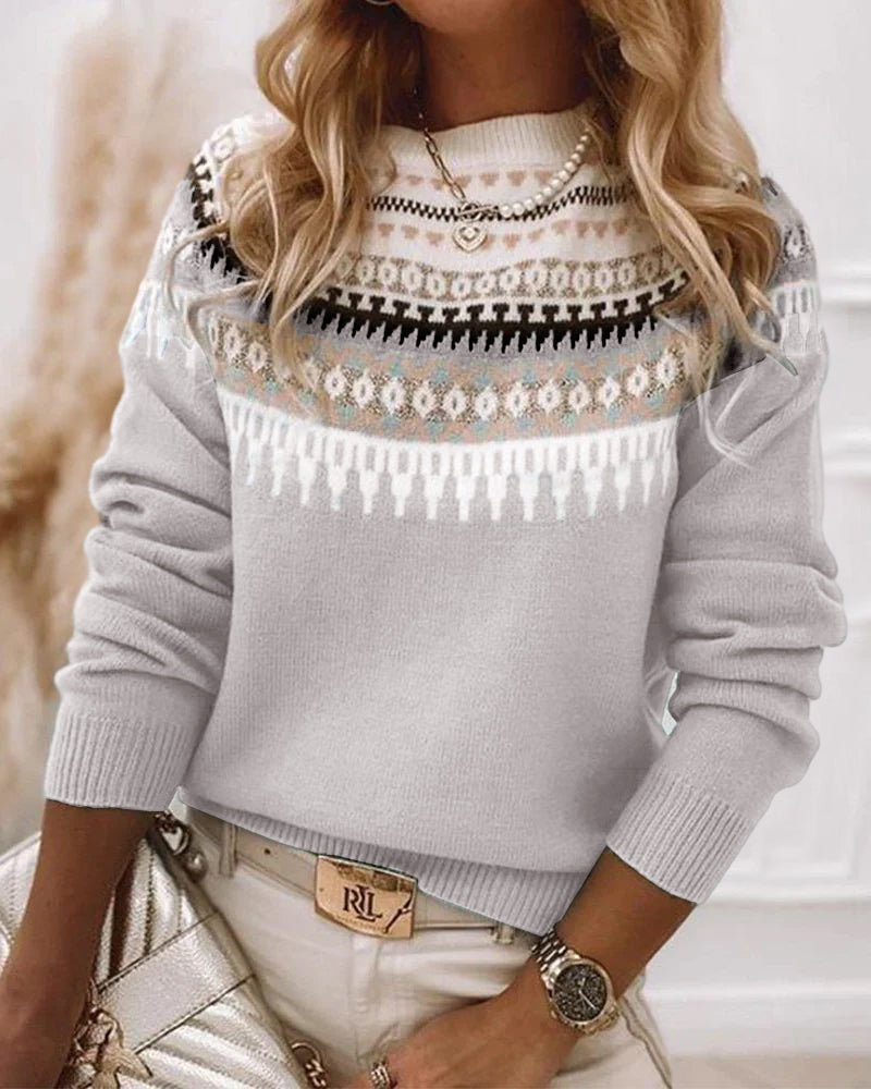 Sylvie™ - Nordic Dream Knit Jumper