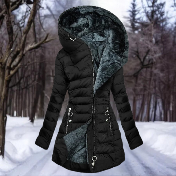 Leah™ | Warm plush coat for women