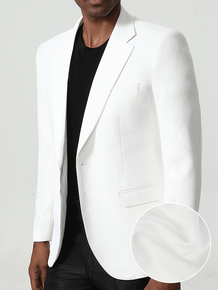 Austin | Stylish Solid One-Button Blazer