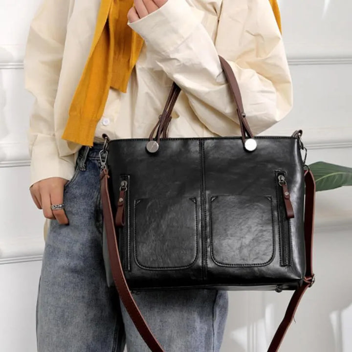 Sabine - Leather shoulder bag