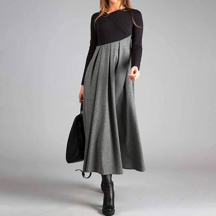 Casey™ | maxi dress with long sleeves