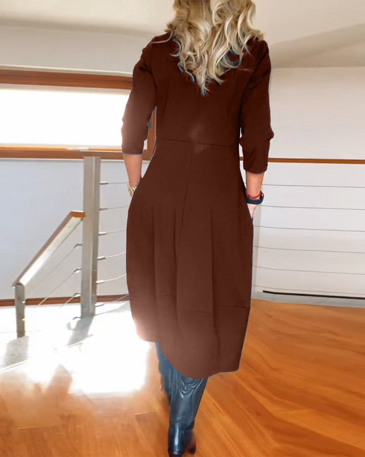 Emma's Casual Elegance Dress