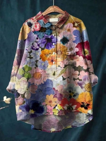 Violet™ | Blouse with floral print