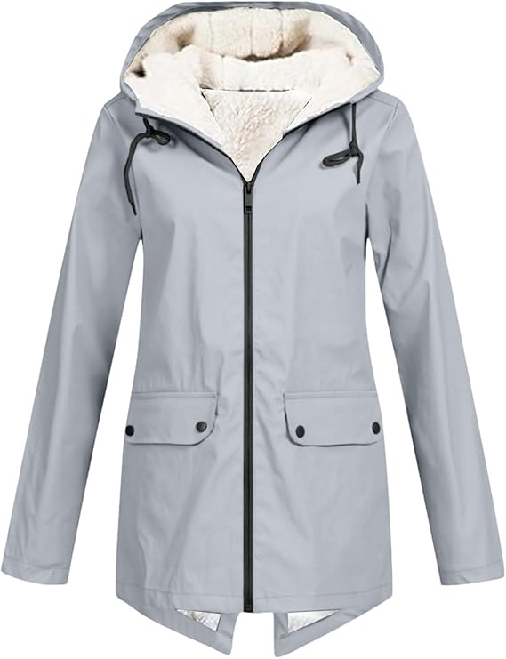 Eliana - Jacket with hood and zip