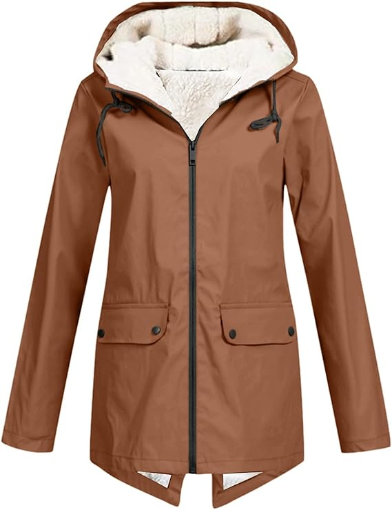 Eliana - Jacket with hood and zip