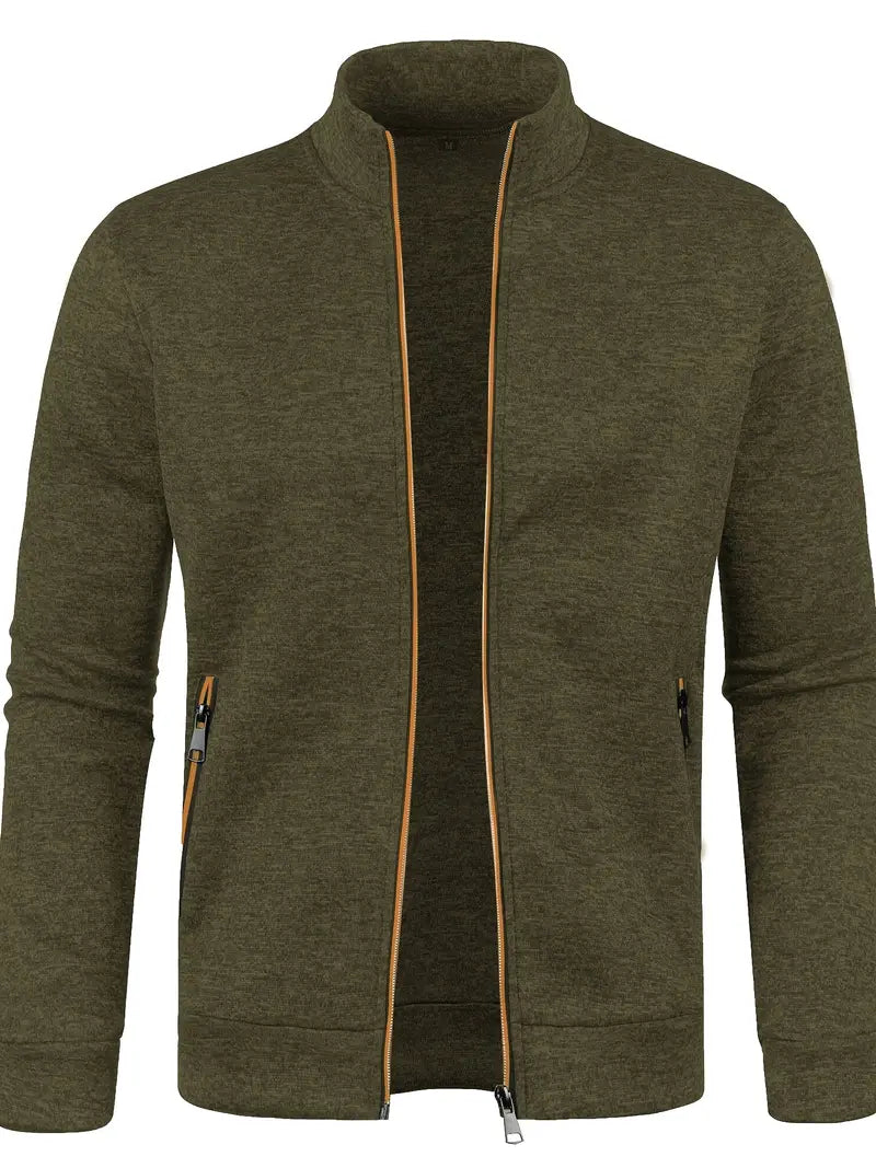 Andrew | Modern full zip cardigan