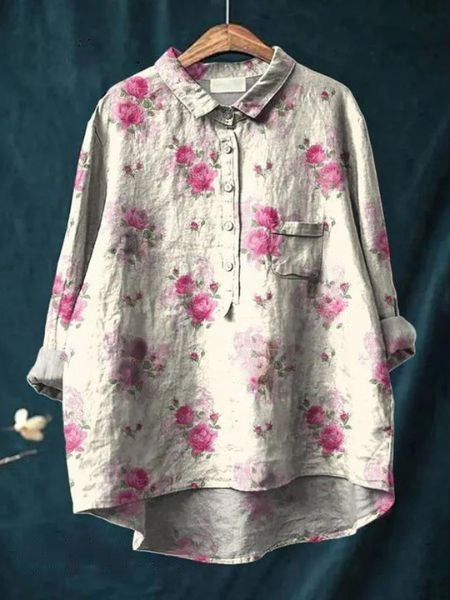 Violet™ | Blouse with floral print