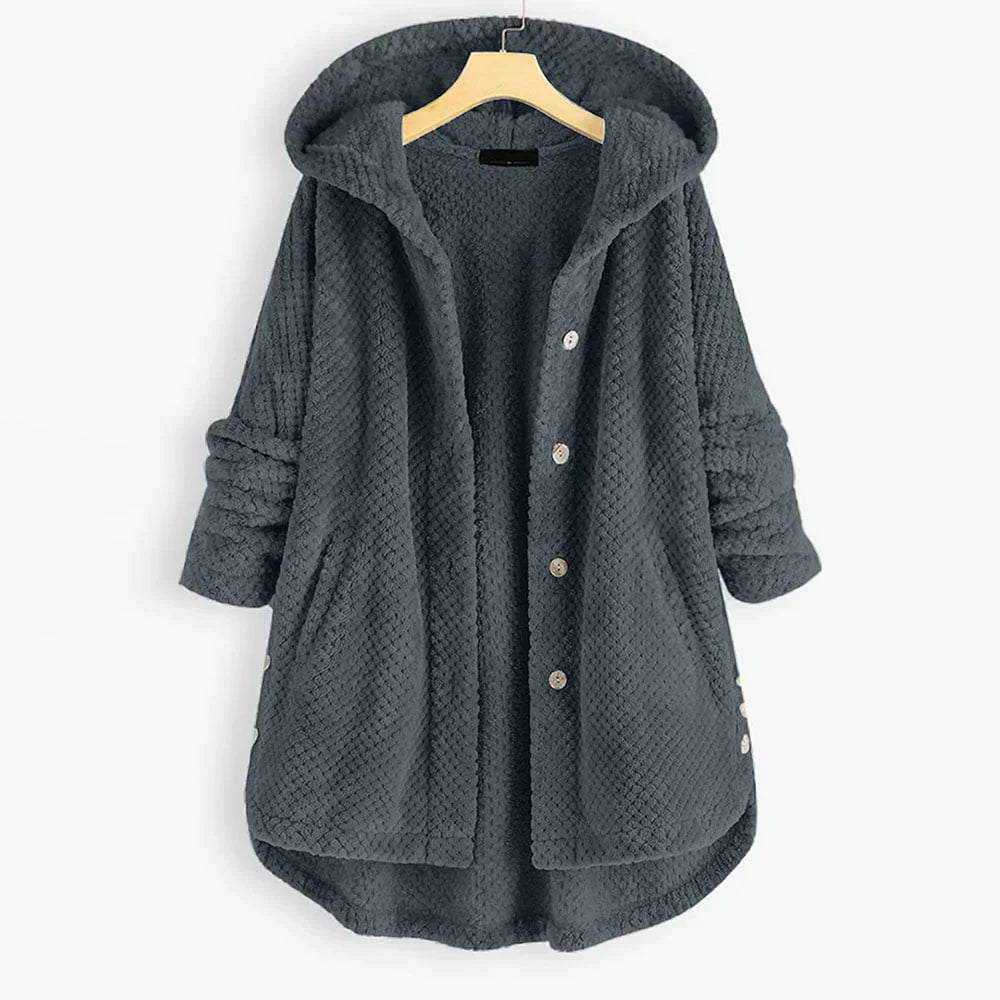 Diana™ | Corduroy Hooded Coat