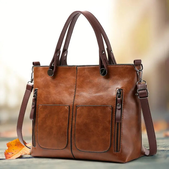 Sabine - Leather shoulder bag