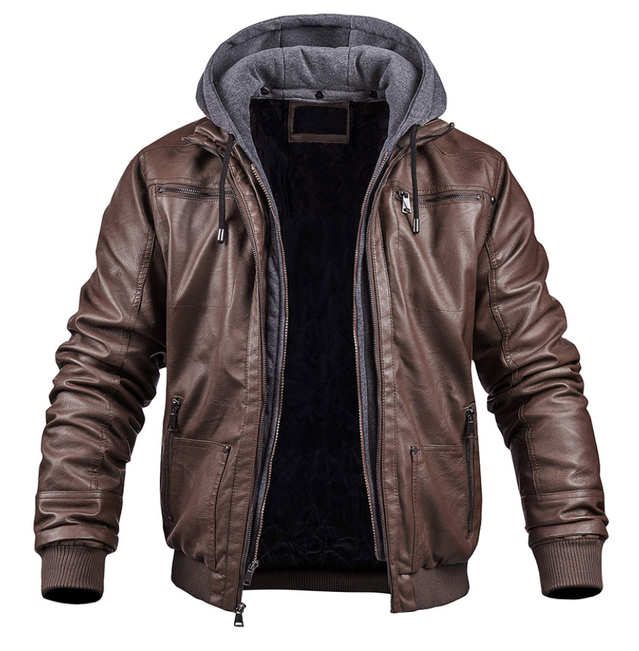 Tyler - Premium leather winter jacket for men