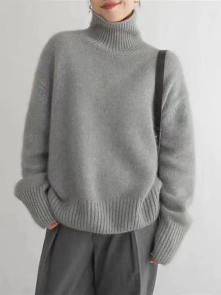 Lynn | Wool turtleneck