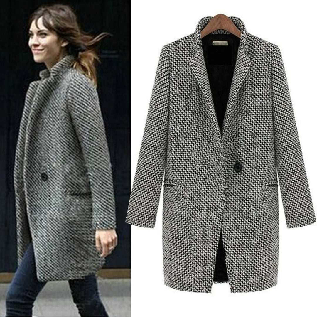 Alexa™ | Long wool jacket