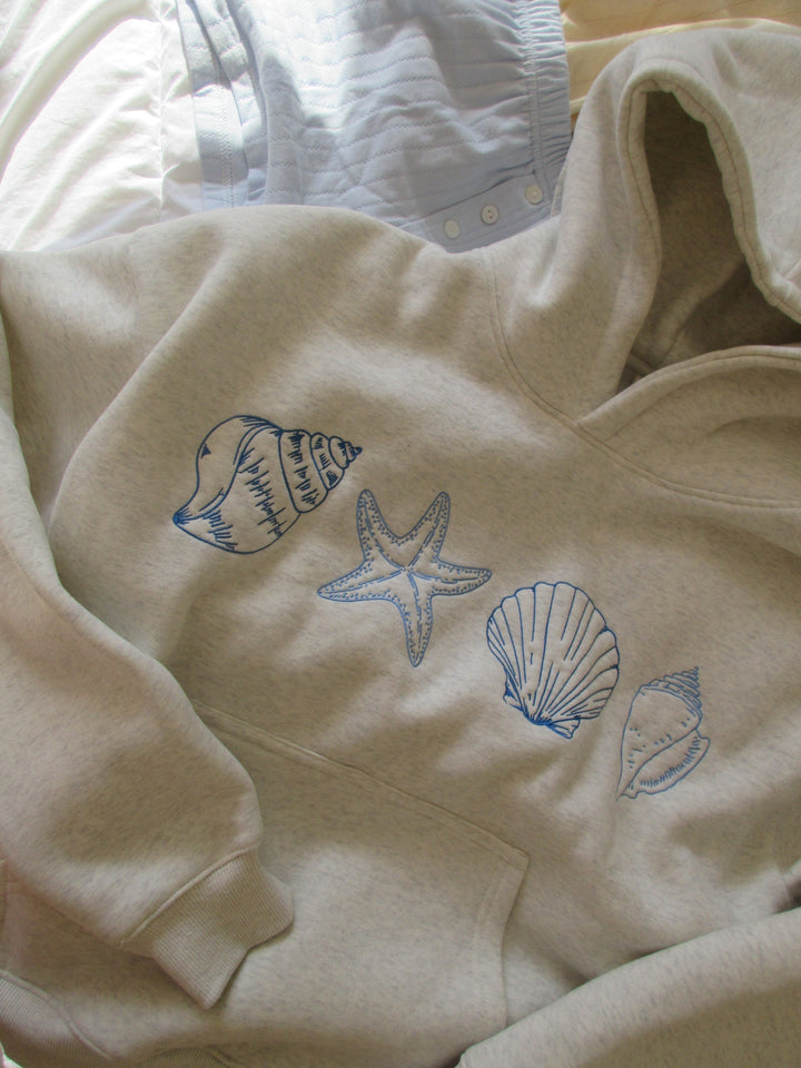 Sophie | Unisex sweatshirt with seashells