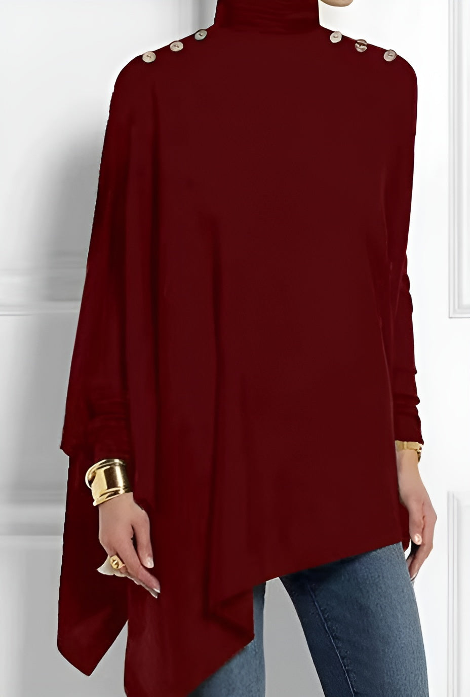 Claire™ - Stylish asymmetrical women's top