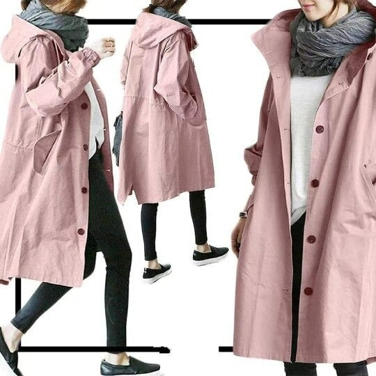 Stephanie™ | Elegant and waterproof trench coat