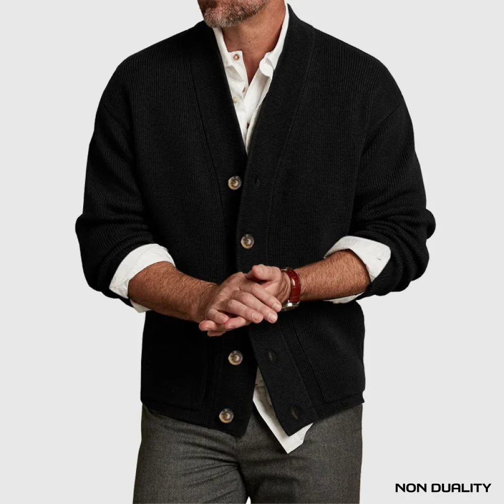 Tyson | Classic Collar Cardigan