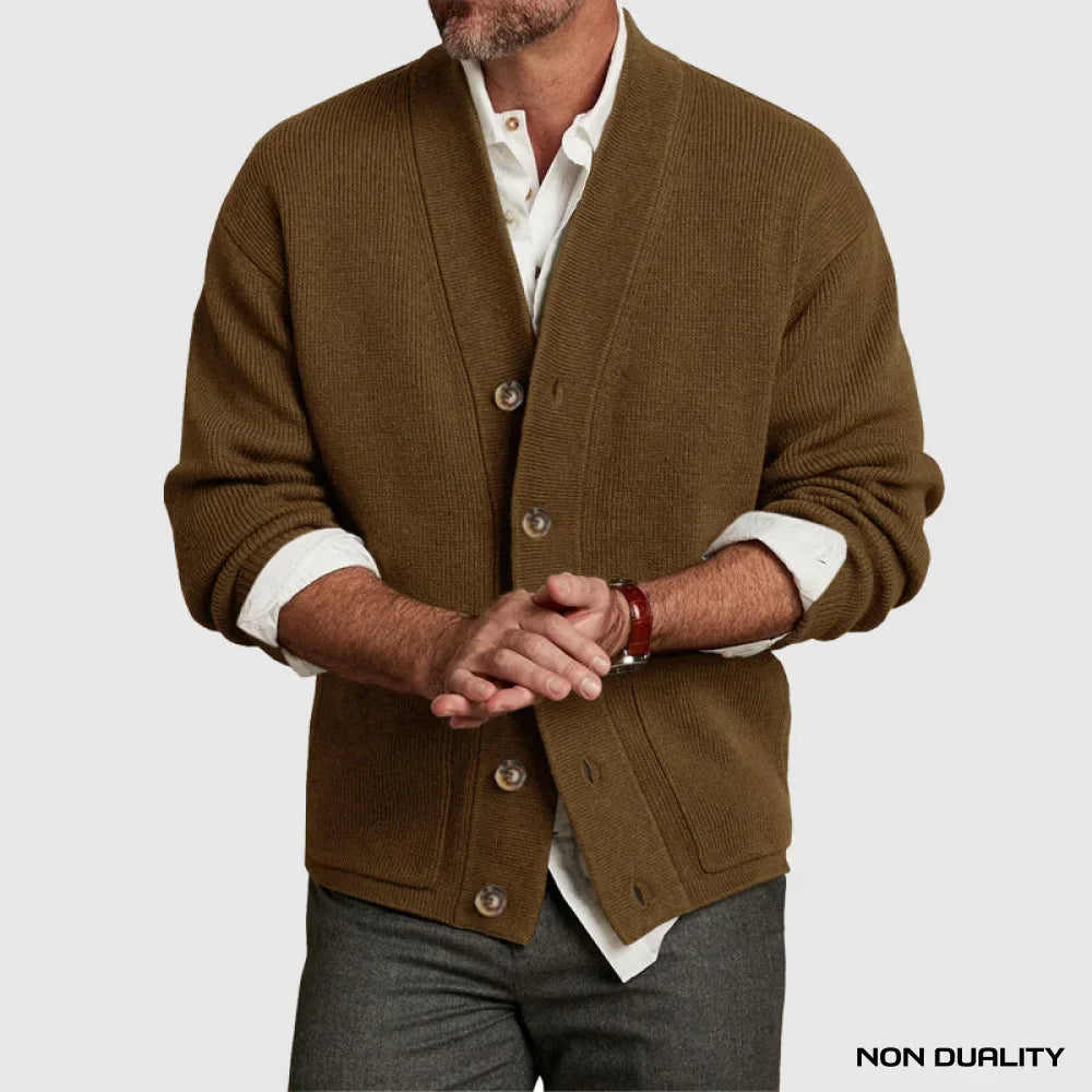 Tyson | Classic Collar Cardigan