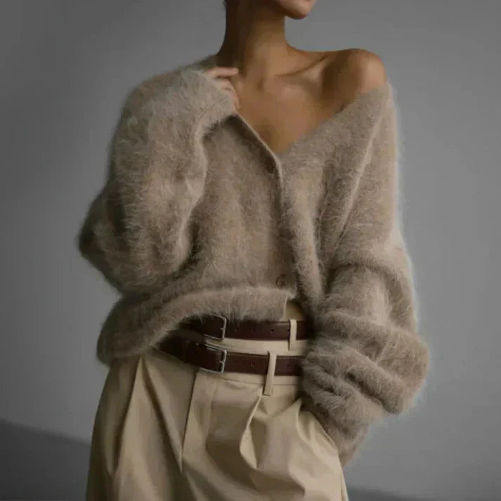 Margo™ - Luxe Fuzzy Knit Cardigan