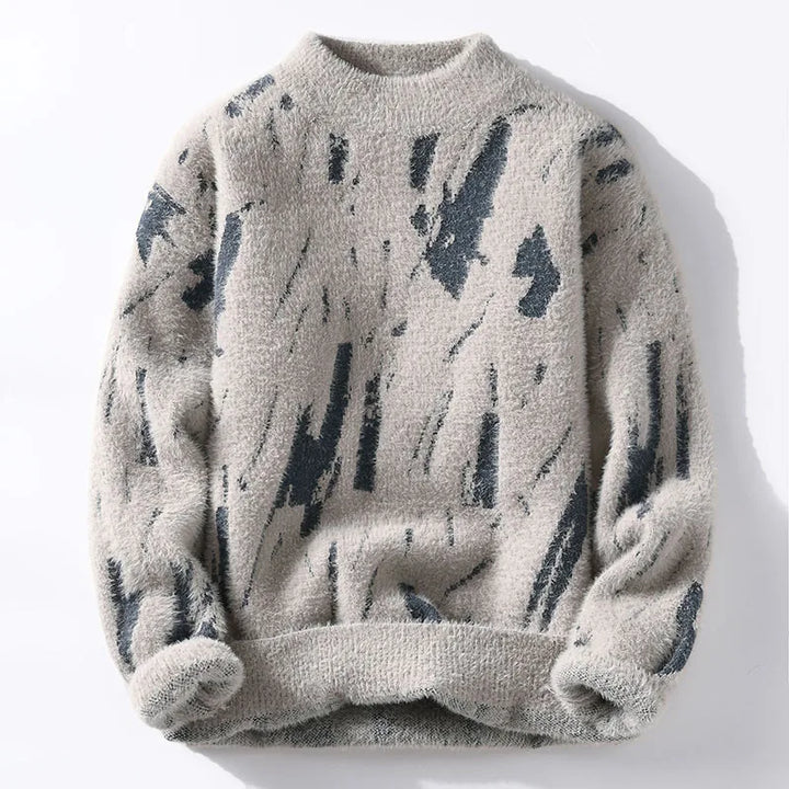 Andre™ - Mixed knit sweater