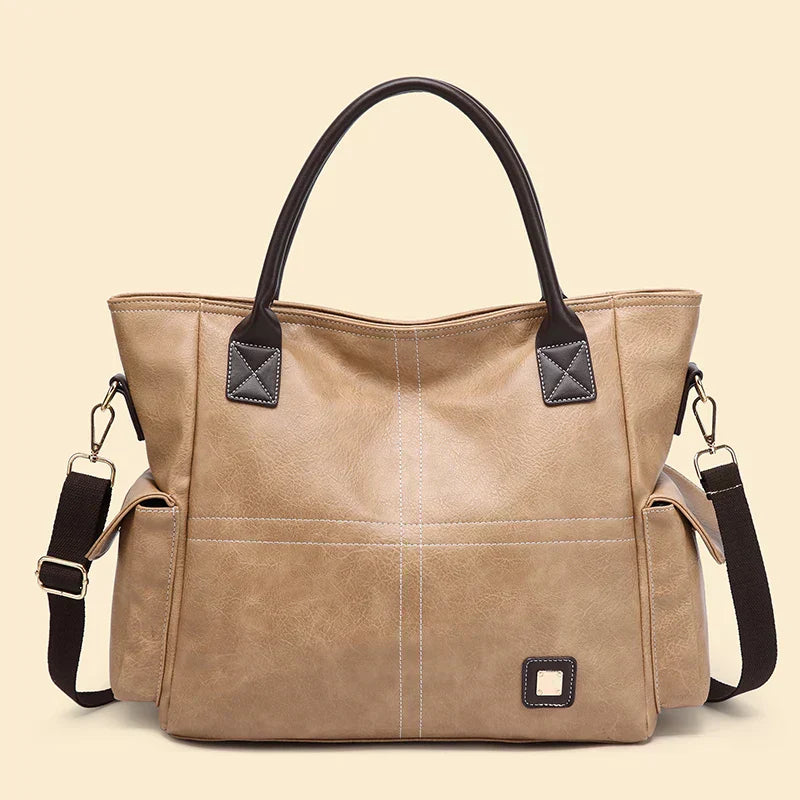 Brigitte | Large leather tote bag