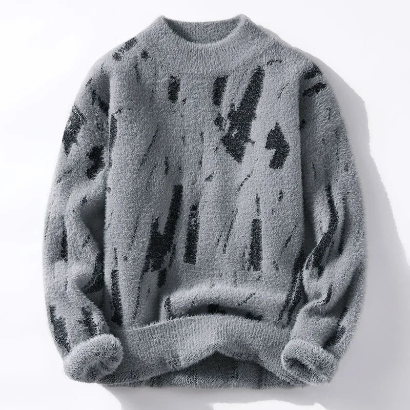 Andre™ - Mixed knit sweater