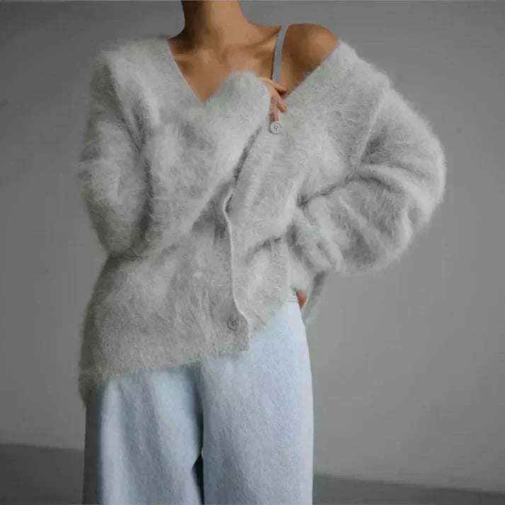 Margo™ - Luxe Fuzzy Knit Cardigan