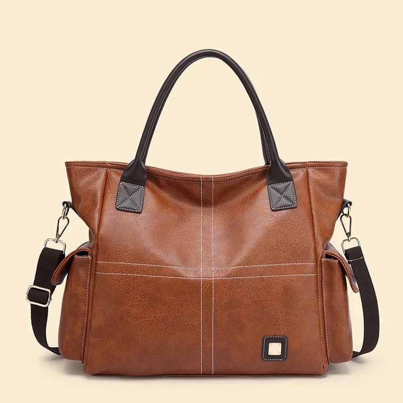 Brigitte | Large leather tote bag