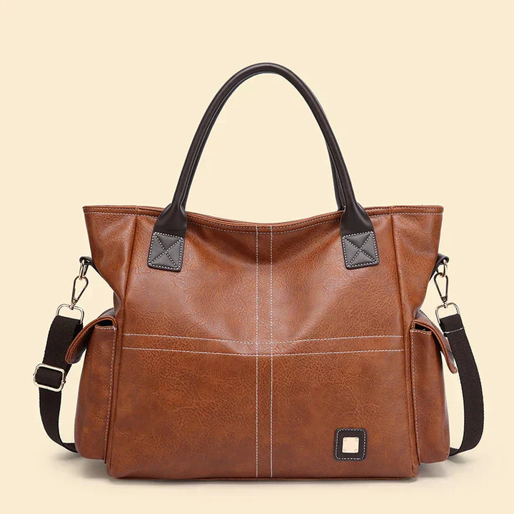 Brigitte | Large leather tote bag