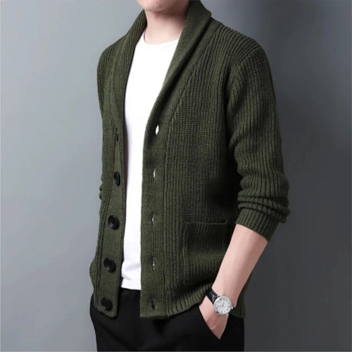 Elliot | Button-up Sweater