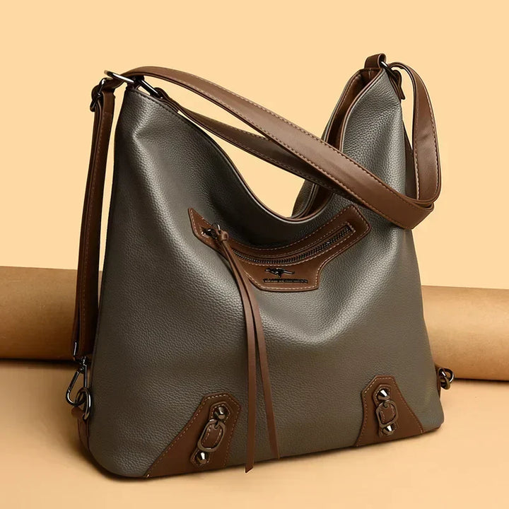 Odile | Elegant leather bag with multiple compartments