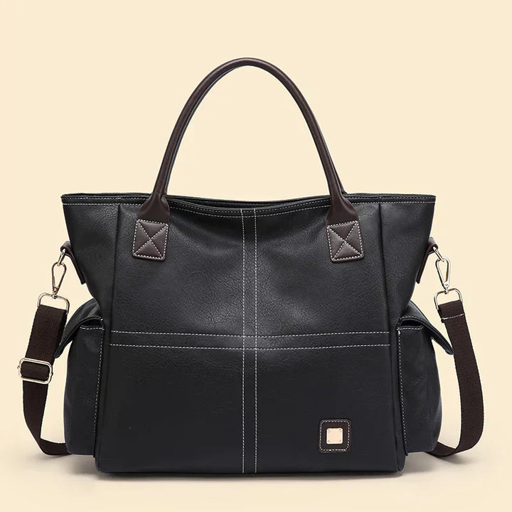 Brigitte | Large leather tote bag