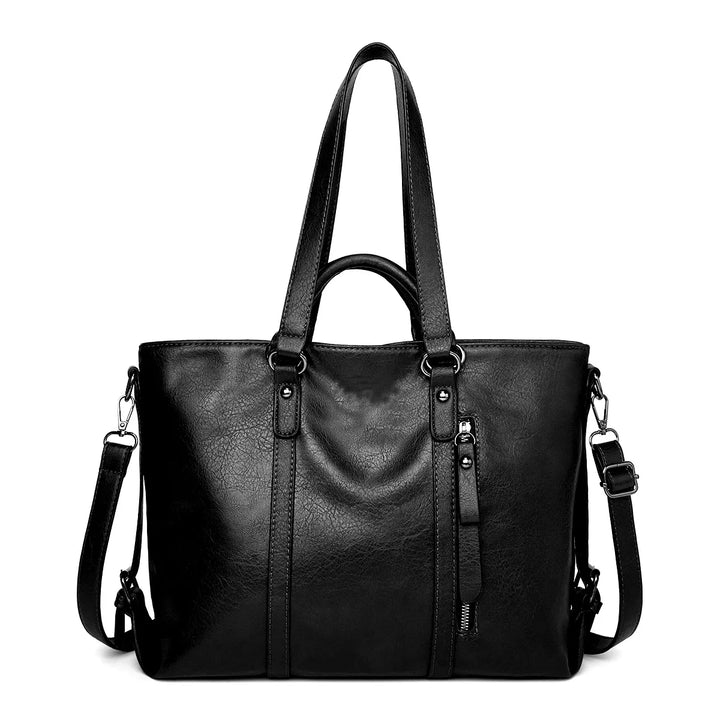 Veronique | Large capacity leather shoulder bag