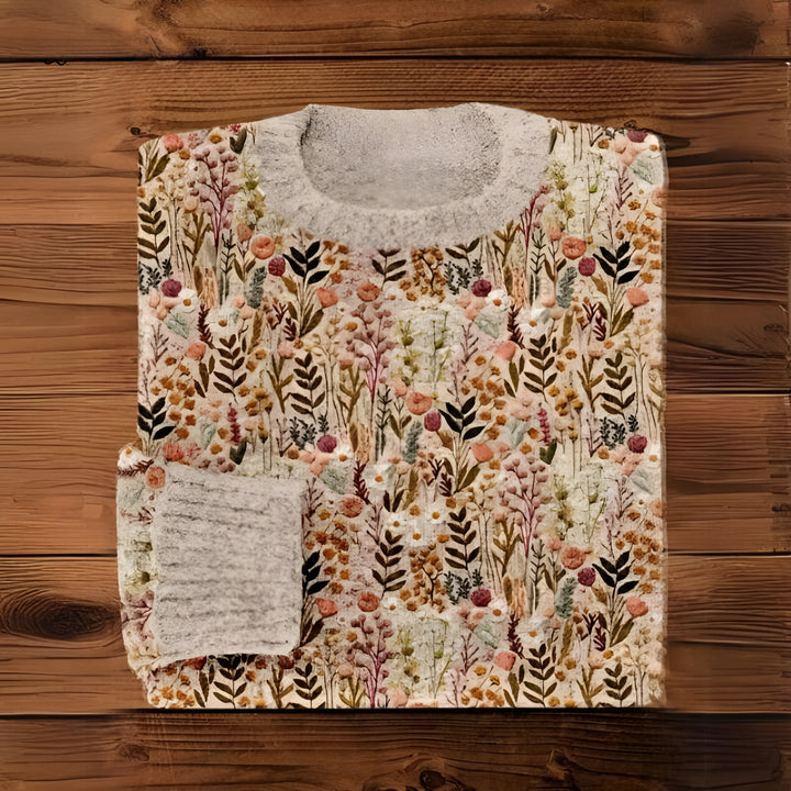 Zoey™ | Comfortable floral sweater