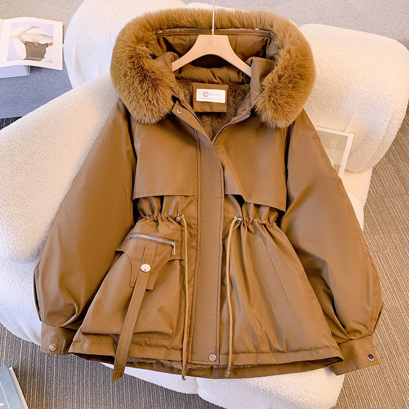 Francesca™ - Elegant winter coat with fur